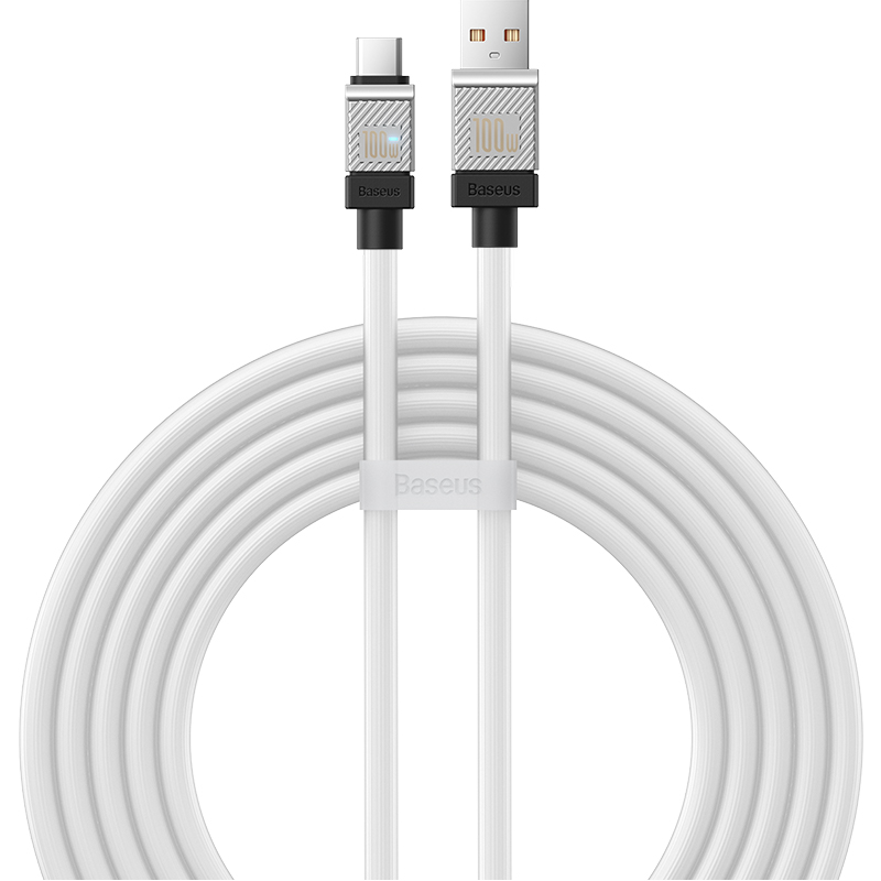 

Кабель Baseus 100W 2m White (CAKW000702), CAKW000702