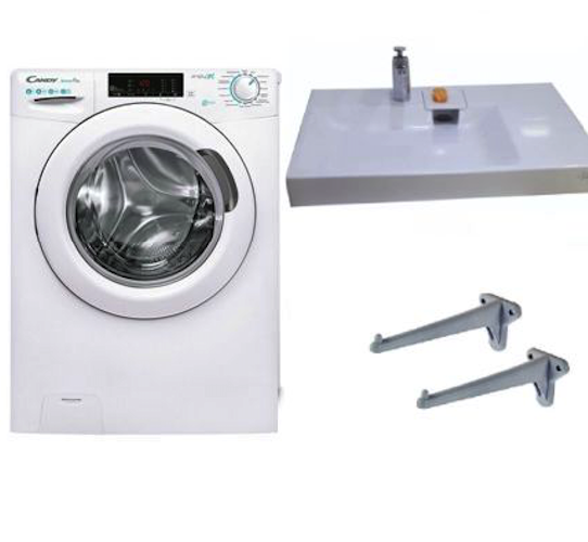 

Стиральная машина Candy smart pro CSO34 106T1/2-07+раковина Jazz 80L белый, smart pro CSO34 106T1/2-07 + раковина Jazz 80L