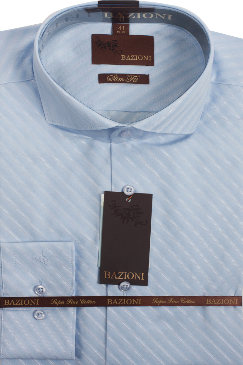 Рубашка мужская Bazioni 91-4 A-SF 3, размер 40-176-182