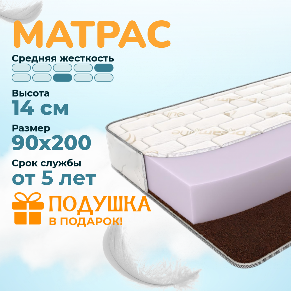 Матрас Mayson Two-Sides Roll, 90 х 200 см