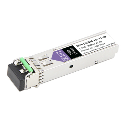 

Модуль SFP XBIT SFP-CWDM-1G-41-49 (S1GC16049), Серебристый, SFP-CWDM-1G-41-49