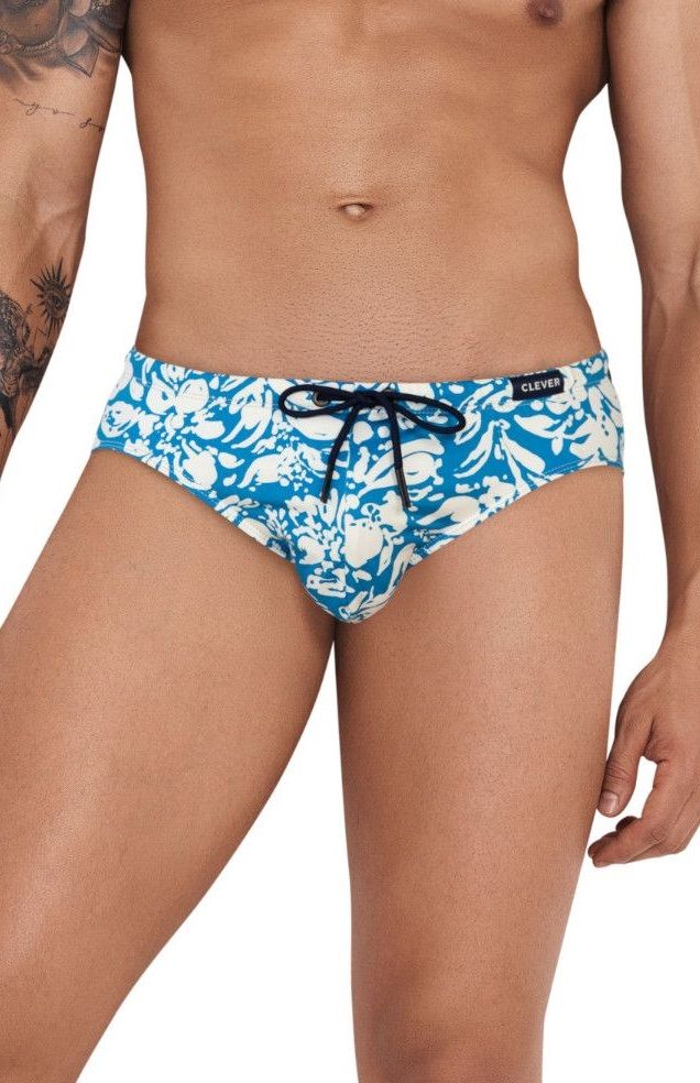 

Плавки мужские Clever Masculine Underwear 124607 синие S, Синий, 124607