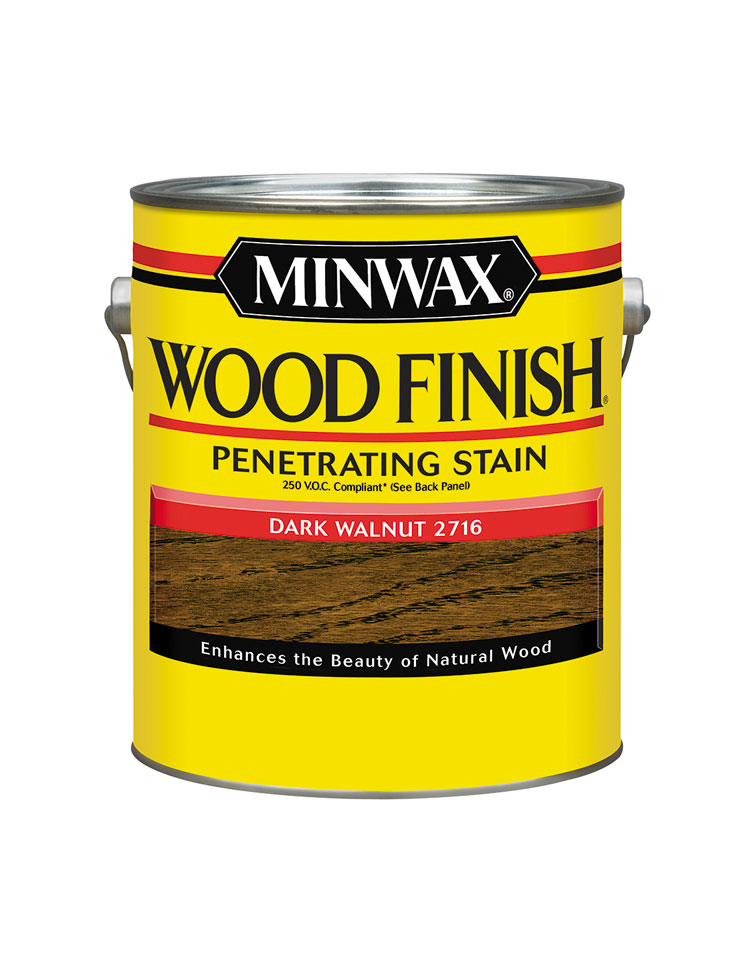 фото Морилка minwax wood finish 2716 темный орех 3,785 л