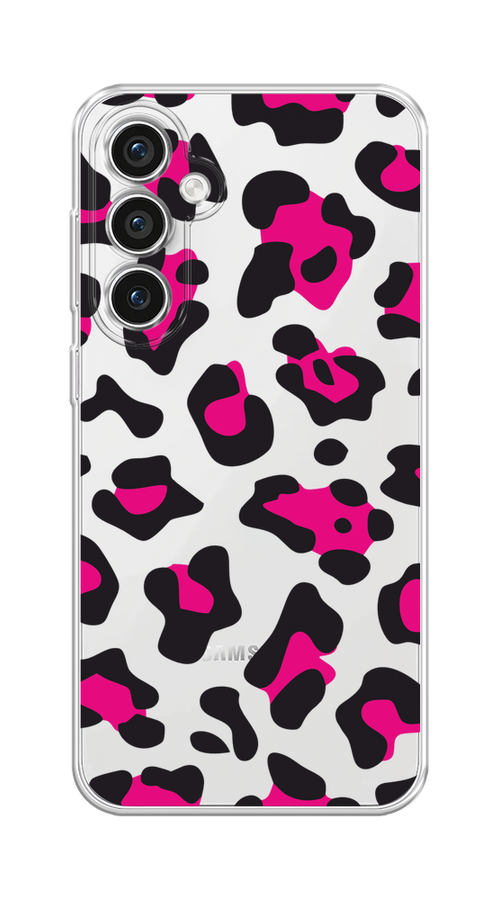 

Чехол Homey на Samsung Galaxy S23 FE 5G "Pink cow spots", Черный;розовый, 2108450-1