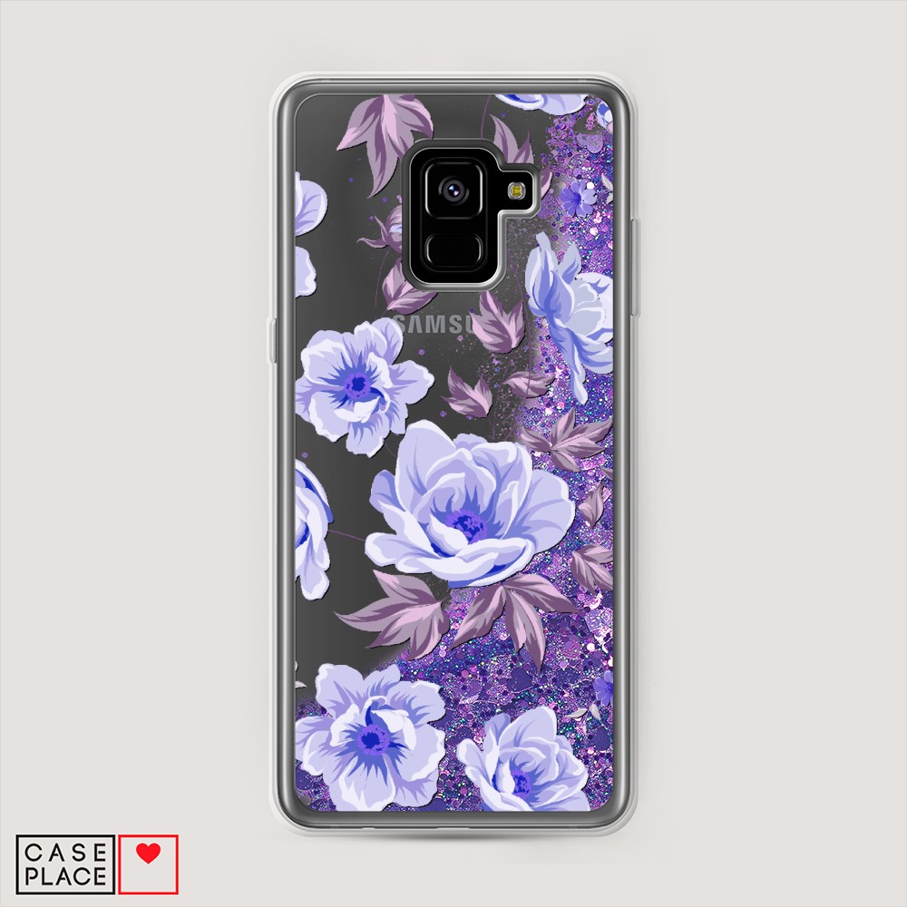

Чехол Awog на Samsung Galaxy A8 Plus "Цветочная фантазия 1", Разноцветный, 25592-1