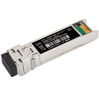 

Модуль SFP XBIT SFP+CWDM-EML-10G-23-57 (S10GC8057), Серебристый, SFP+CWDM-EML-10G-23-57