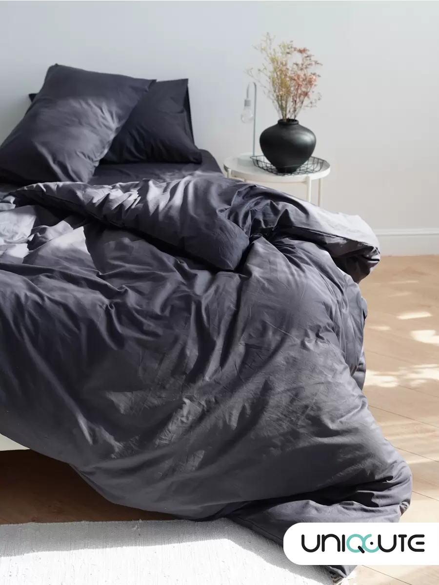 Комплект постельного белья Uniqcute Rutil поплин, 2 спальный, 2 наволочки 50x70 см