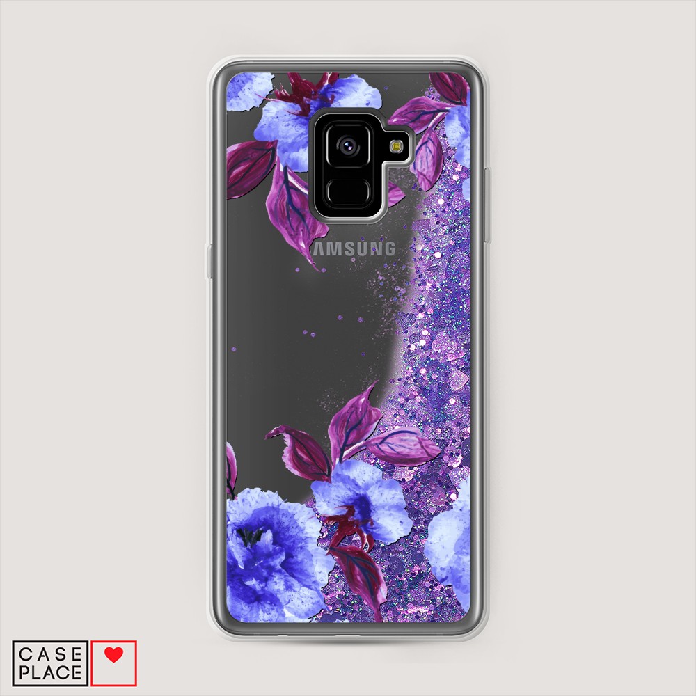 

Чехол Awog на Samsung Galaxy A8 Plus "Цветочная фантазия 5", Разноцветный, 25592-1