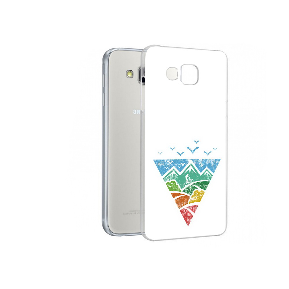 

Чехол MyPads Tocco для Samsung Galaxy A7 Лес земля море чайки, Прозрачный, Tocco