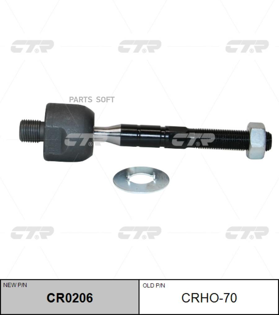 

CTR Тяга рулевая L=R (без наконечника) HONDA OdysseyShuttle 98-> CTR CRHO-70 CTR CRHO-70