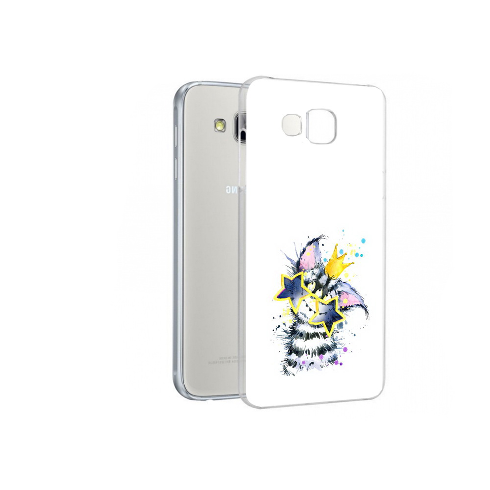 

Чехол MyPads Tocco для Samsung Galaxy A7 Мартовский Нуся, Прозрачный, Tocco