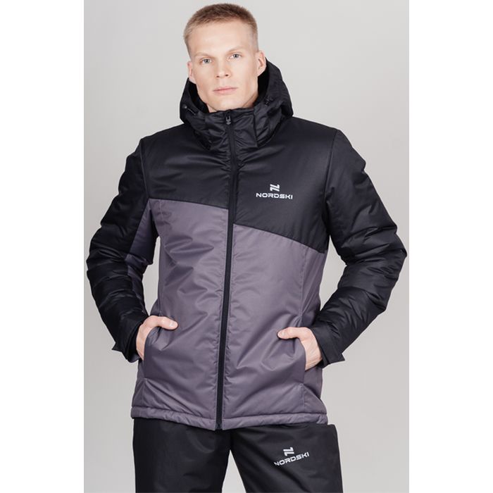 

Куртка унисекс NordSki Active черная L, Черный, Active