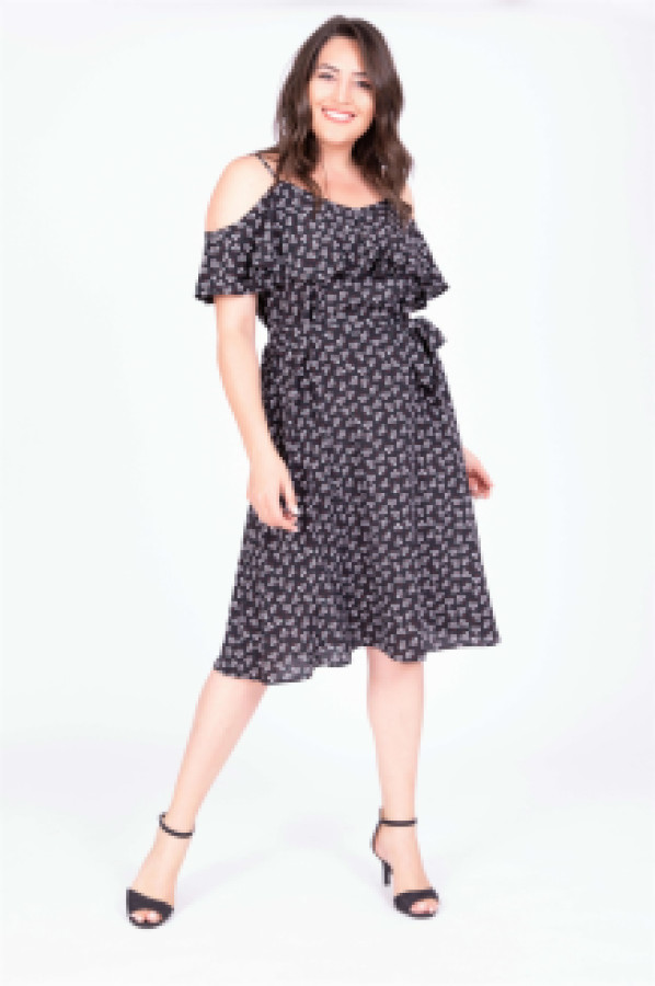 

Платье женское My Line Moda 607 черное 44 (доставка из-за рубежа), Черный, 607