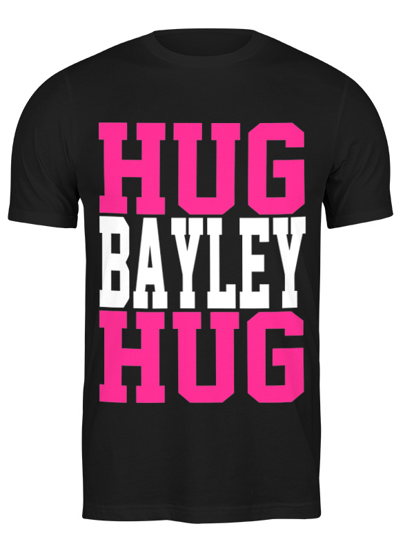 

Футболка мужская Printio Hug bayley hug (wwe) черная XL, Черный, Hug bayley hug (wwe)