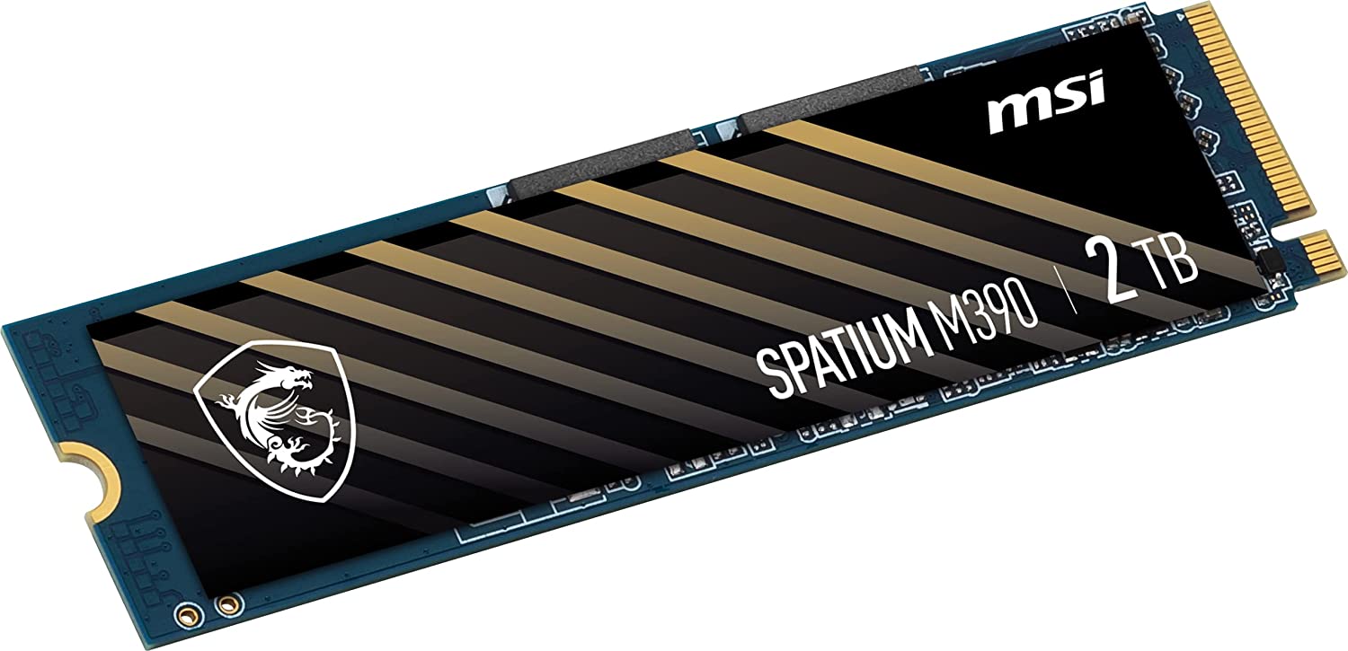

SSD накопитель MSI SPATIUM M390 NVME M.2 2TB 2 ТБ (), SPATIUM M390 NVME M.2 2TB