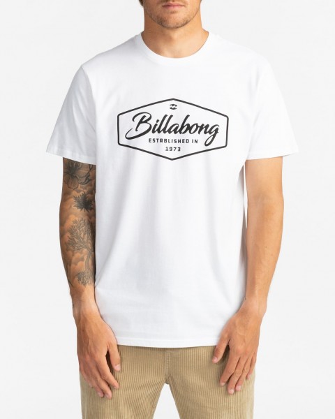 

Футболка мужская Trademark Billabong белая S, Trademark