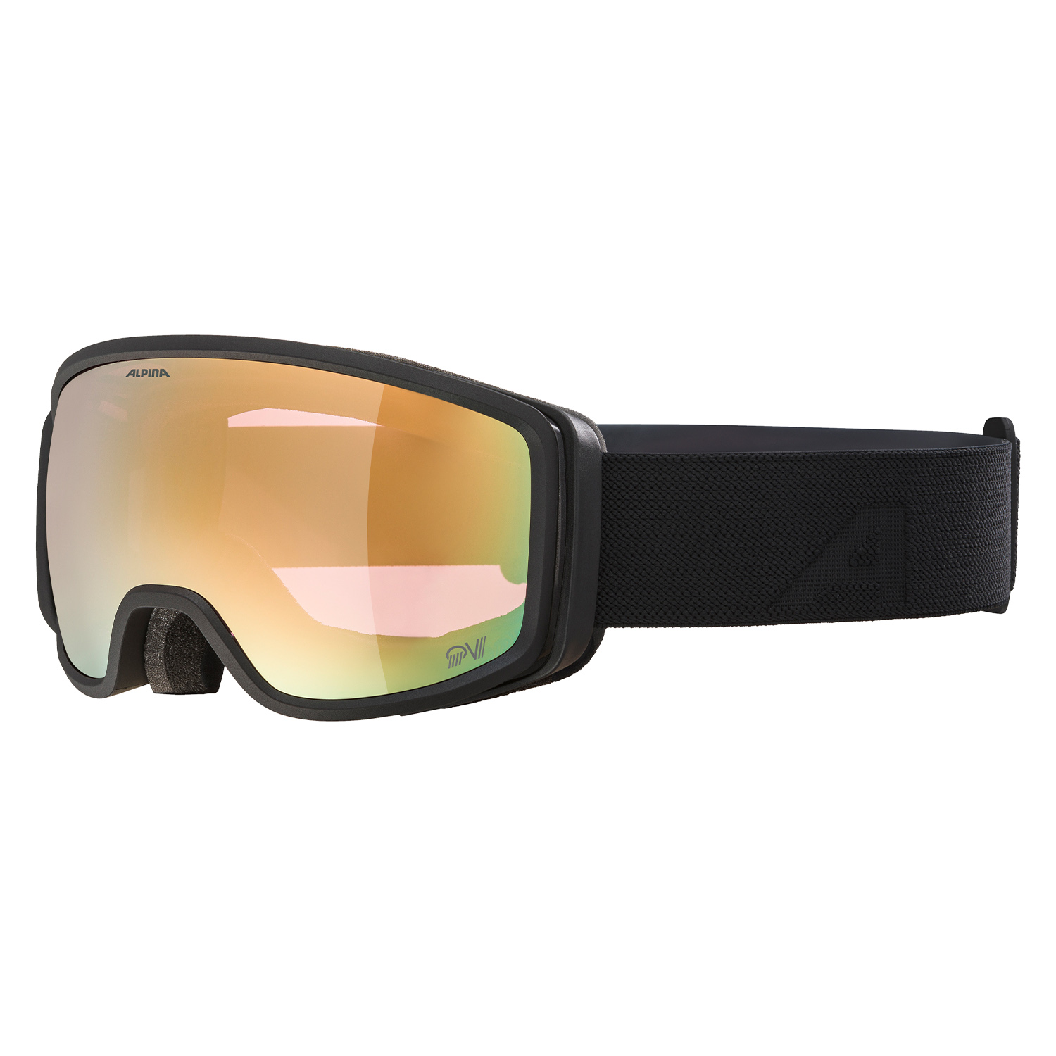 

Маска Горнолыжная Alpina Bivio Qv Black Matt/Qv Gold S2-3 (S) 2024-25, Bivio Qv