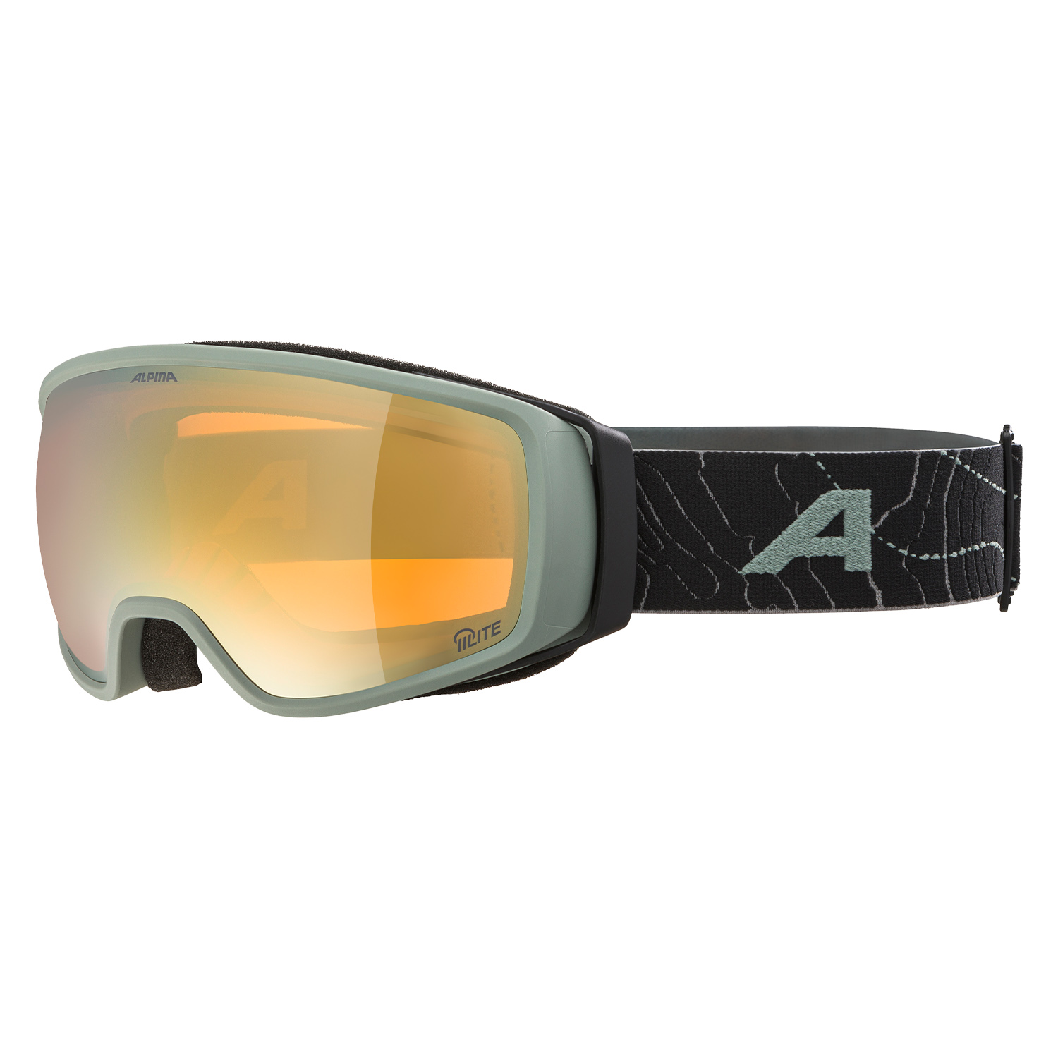 

Маска Горнолыжная Alpina Double Jack Planet Q-Lite Willow-Green Matt/Q-Lite Gold S2 (M), Double Jack Planet Q-Lite