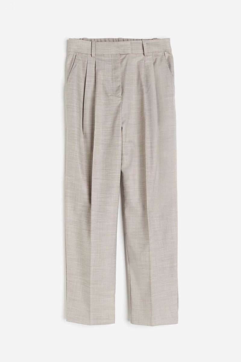 

Брюки женские H&M 1011909 серые 42 EU, Серый, 1011909