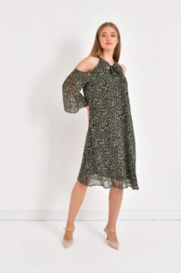 

Платье женское My Line Moda 893 зеленое 42 (доставка из-за рубежа), 893