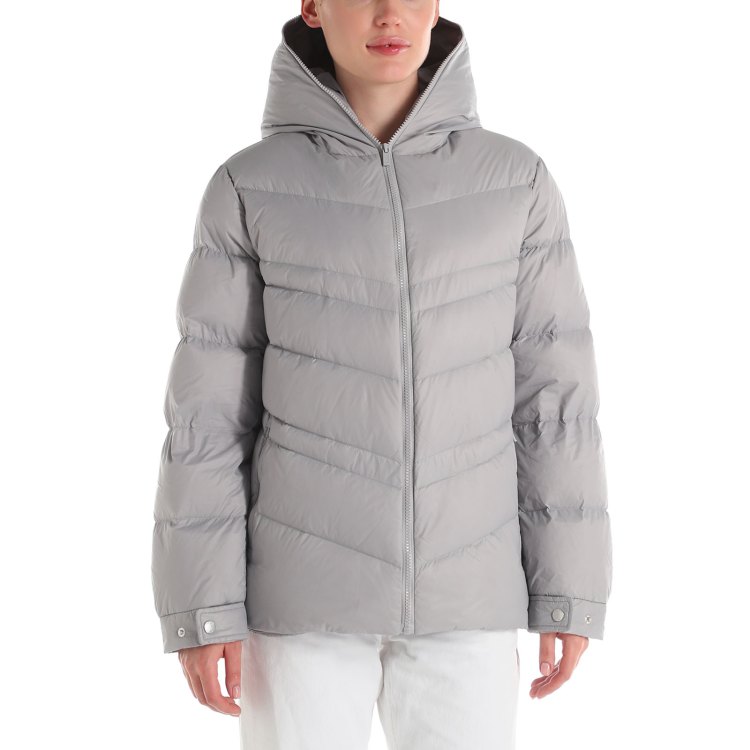 

Пуховик женский Maison David MLY012-1 серый XS, MLY012-1