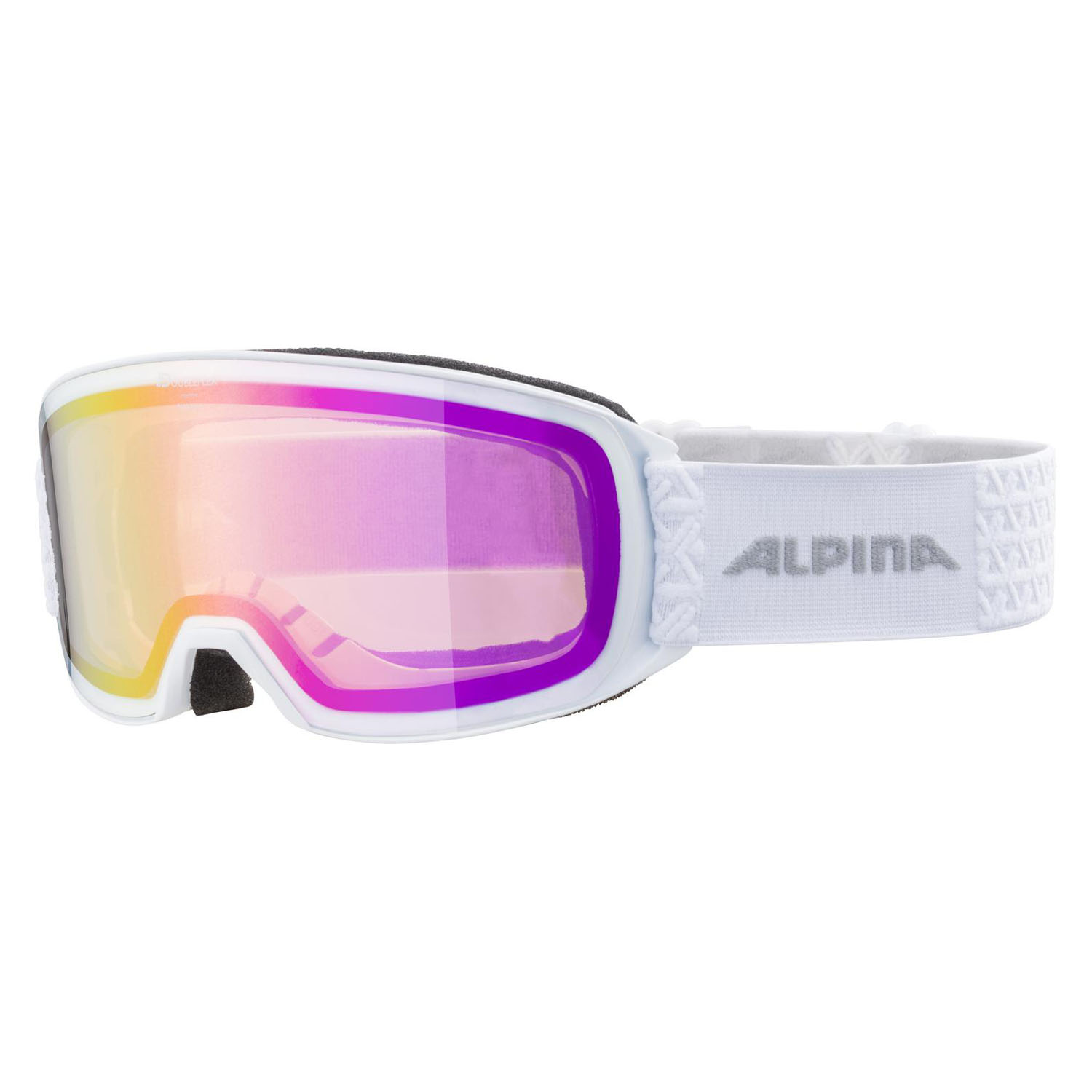 

Маска Горнолыжная Alpina Nakiska Q-Lite White Matt/Q-Lite Pink S1 (M) 2024-25, Nakiska Q-Lite