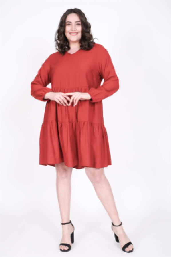 

Платье женское My Line Moda 904 красное 44, 904