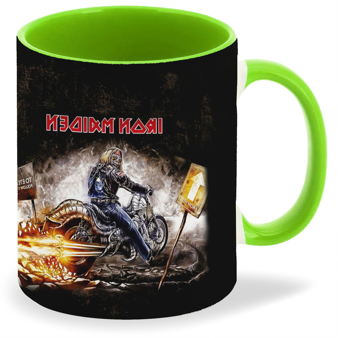 

Кружка CoolPodarok iron maiden мотоцикл2, iron maiden мотоцикл2