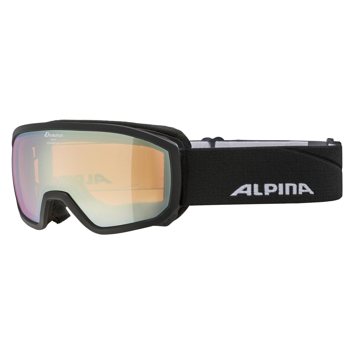 

Маска Горнолыжная Alpina Scarabeo Jr. Q-Lite Black Matt/Q-Lite Gold Sph. S2 (Б/Р) 2024-25, Scarabeo Jr. Q-Lite