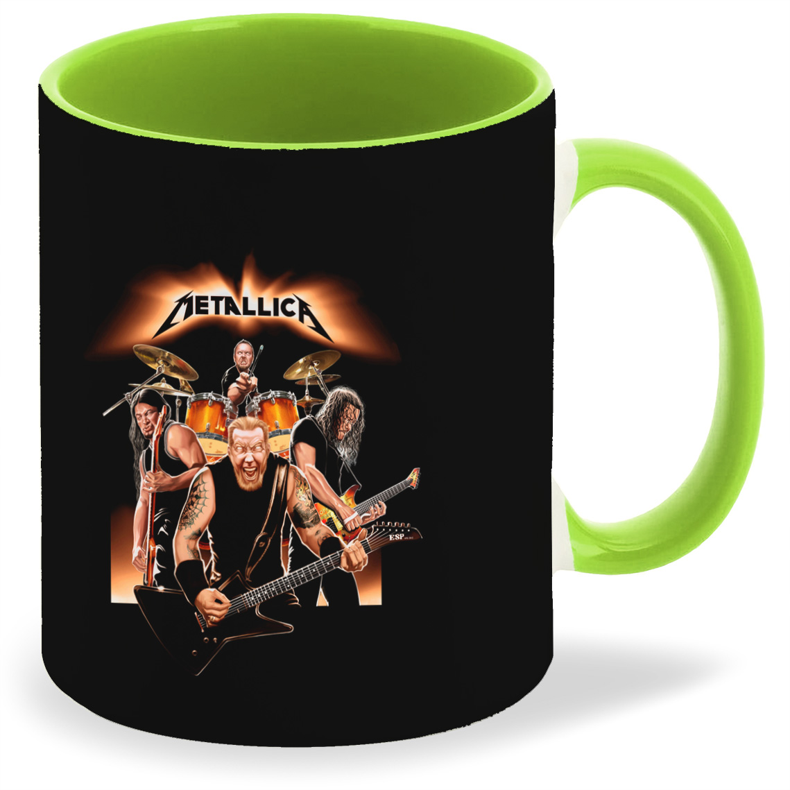 фото Кружка coolpodarok metallica 6