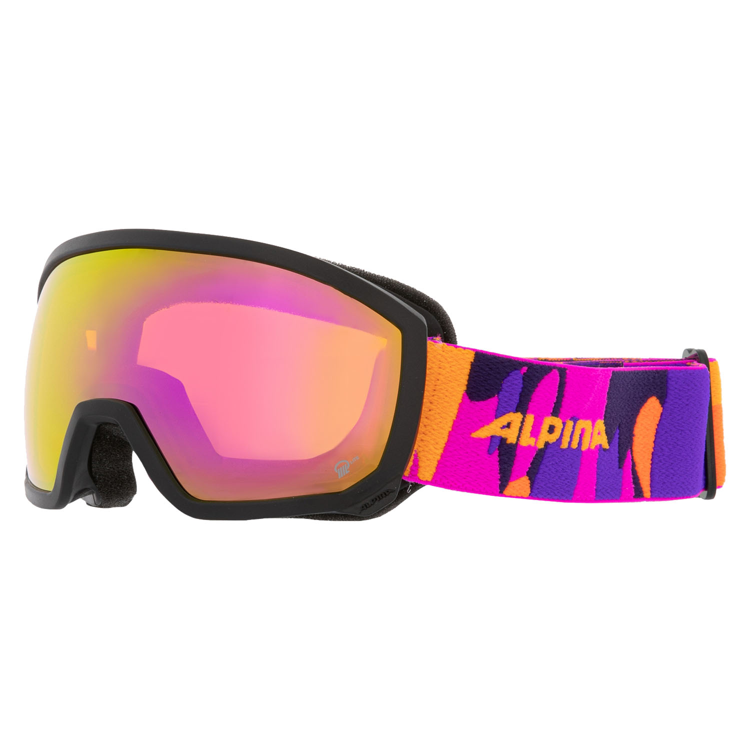 

Маска Горнолыжная Alpina Scarabeo Jr. Q-Lite Black-Pink Matt/Q-Lite Pink Sph. S2 (Б/Р), Scarabeo Jr. Q-Lite