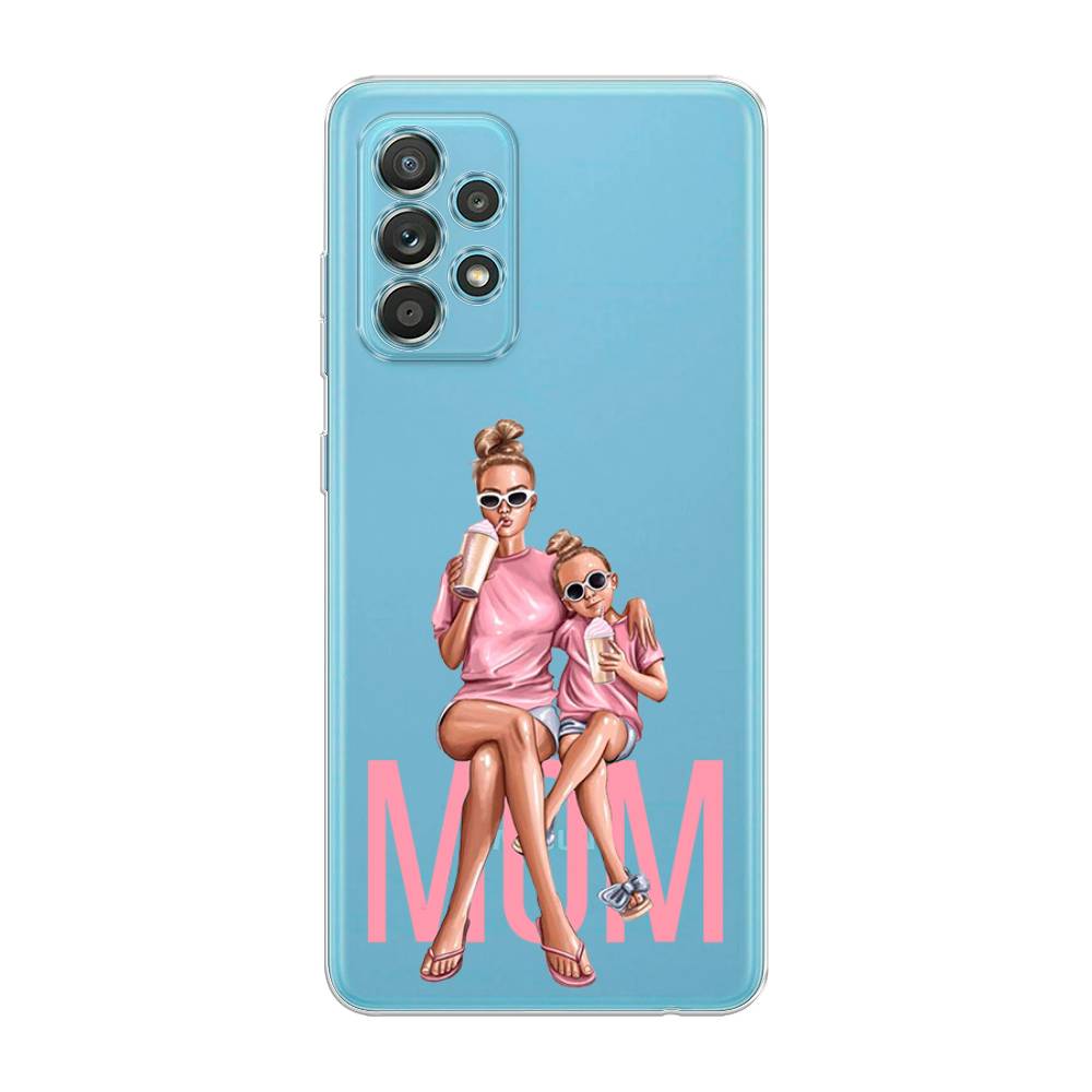 

Чехол Awog на Samsung Galaxy A33 5G / Самсунг A33 5G "Lovely mom", Синий;бежевый;розовый, 2104450-7