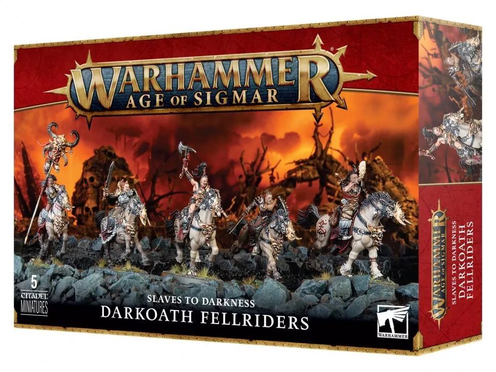 Warhammer Age of Sigmar Slaves to Darkness Darkoath Fellriders 5 8790₽