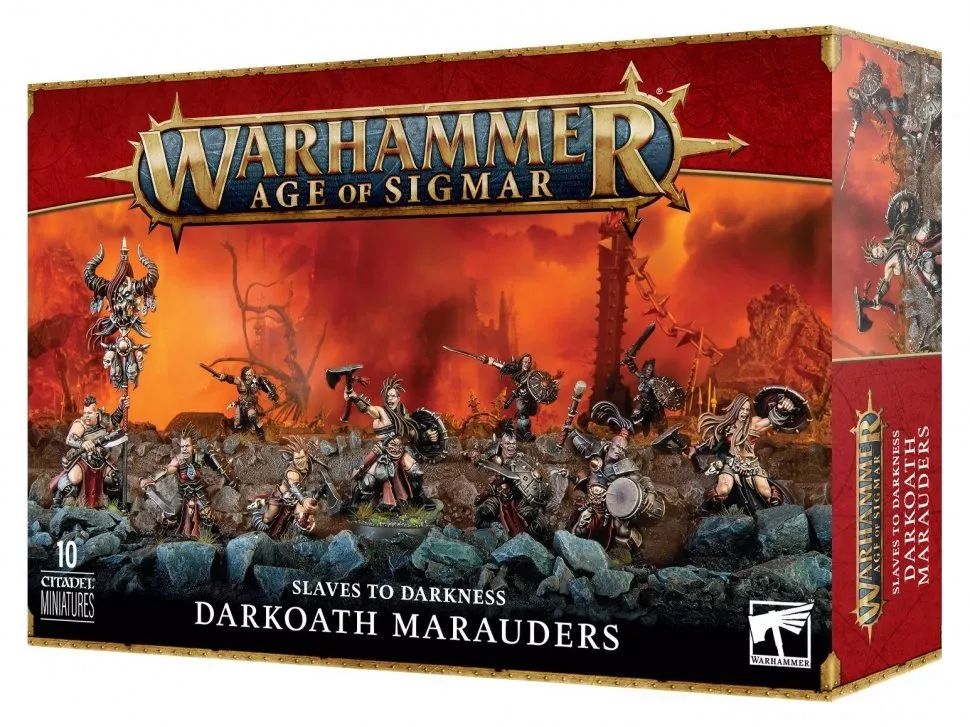 Warhammer Age of Sigmar Slaves to Darkness Darkoath Marauders 10 7690₽