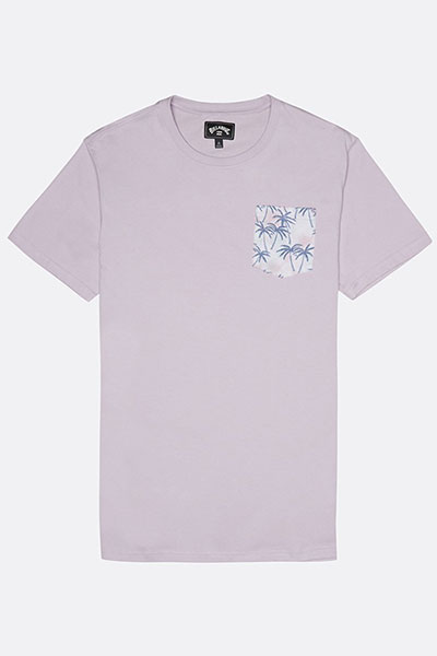 

Футболка мужская Allday Printed Billabong фиолетовая S