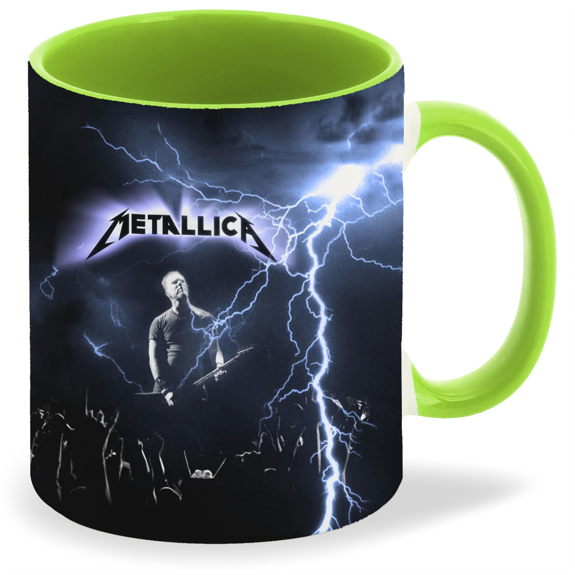 фото Кружка coolpodarok по группе metallica на сцене