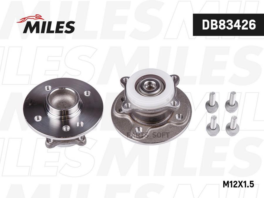

Ступица С Подшипником Mini Cooper 01-07 Зад. +Abs Miles DB83426