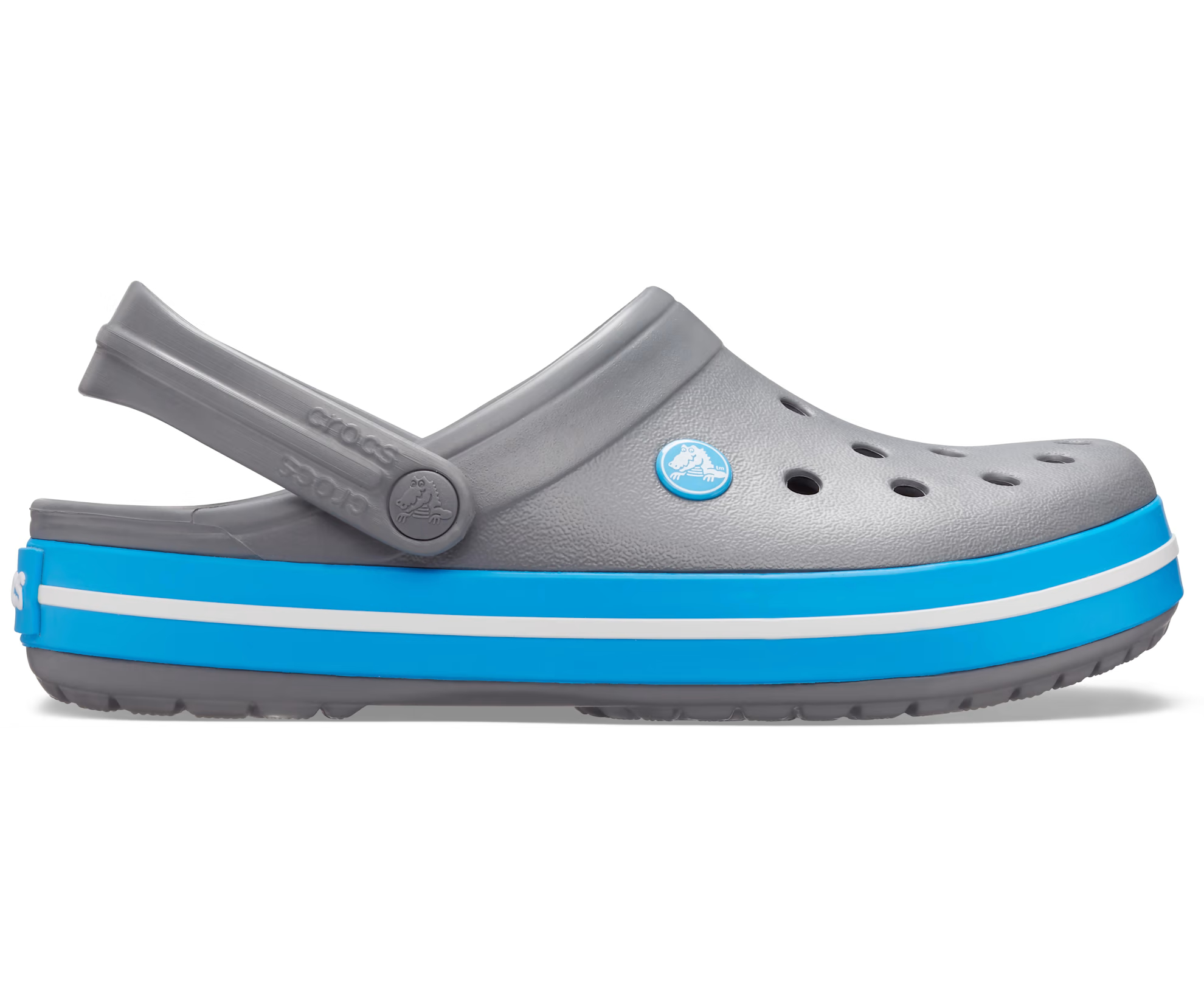 

Сабо унисекс Crocs Crocband Clog 11016 серые 37-38 RU, Серый, Crocband Clog