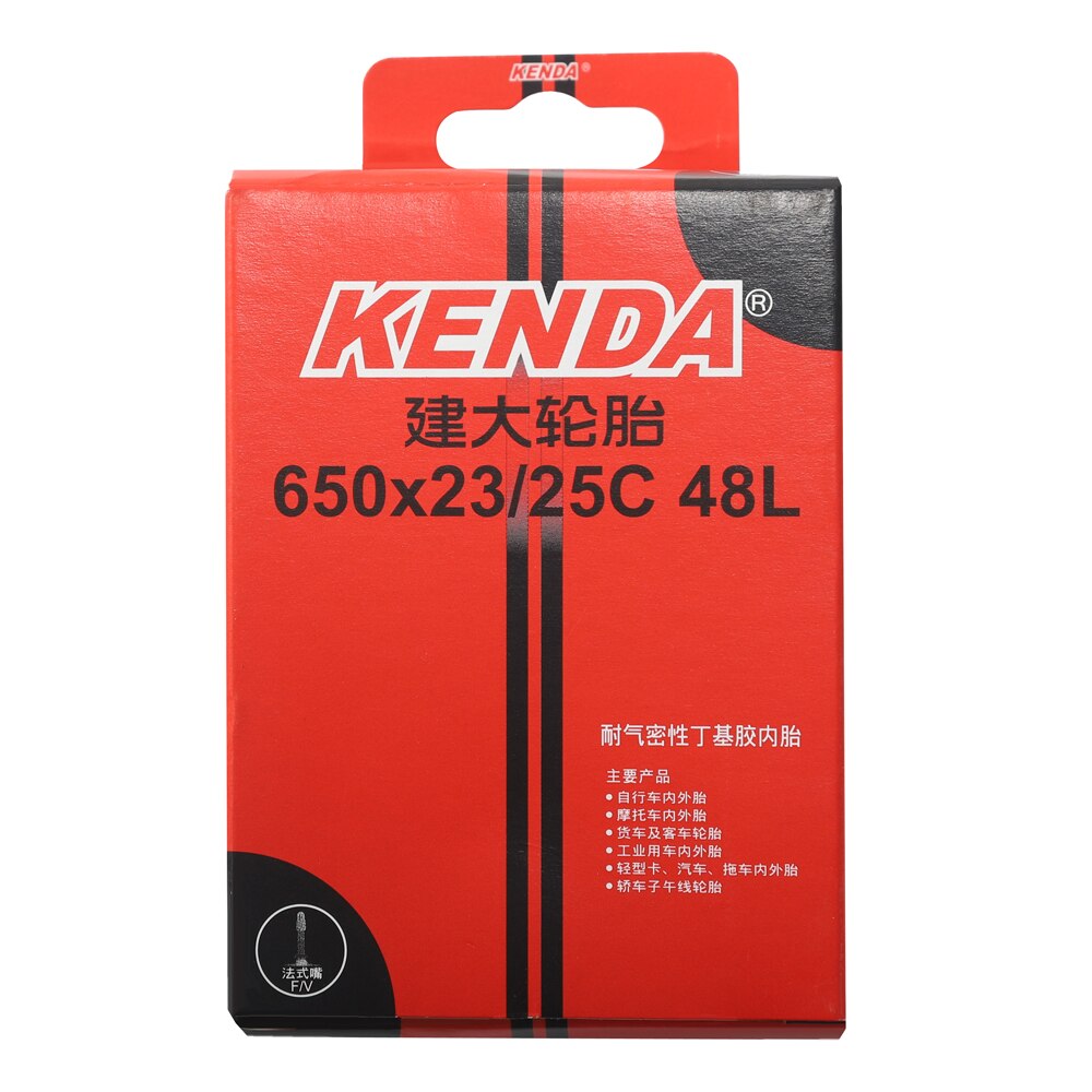 

Камера KENDA 650x23/25C F/V 48L, Черный