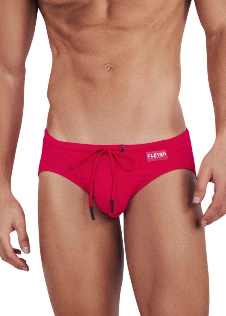 

Плавки мужские Clever Masculine Underwear 147705 красные XL, Красный, 147705