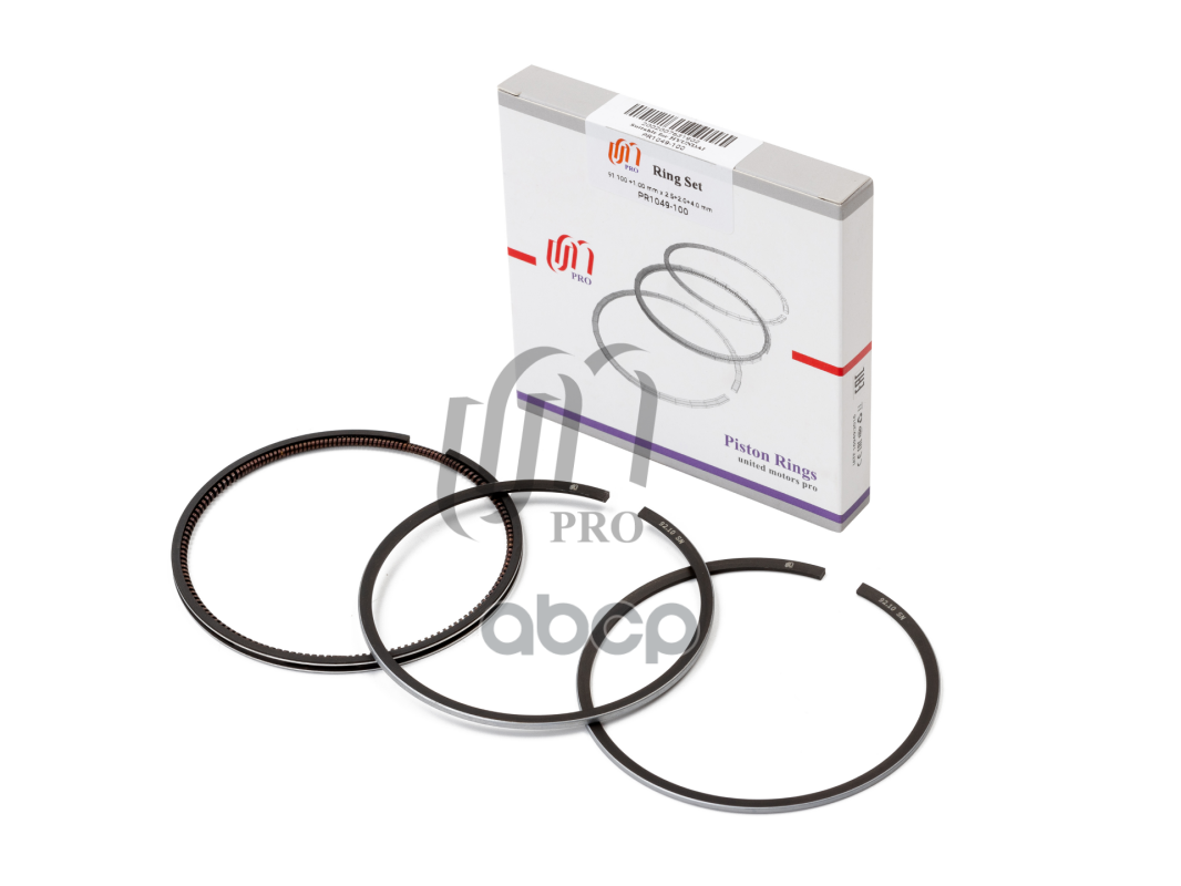 

Кольца поршневые полутрапеция Hyundai D4BF 4D56 TC, d91.11.00 2.52.04.0 на 1 цил. UM 1шт