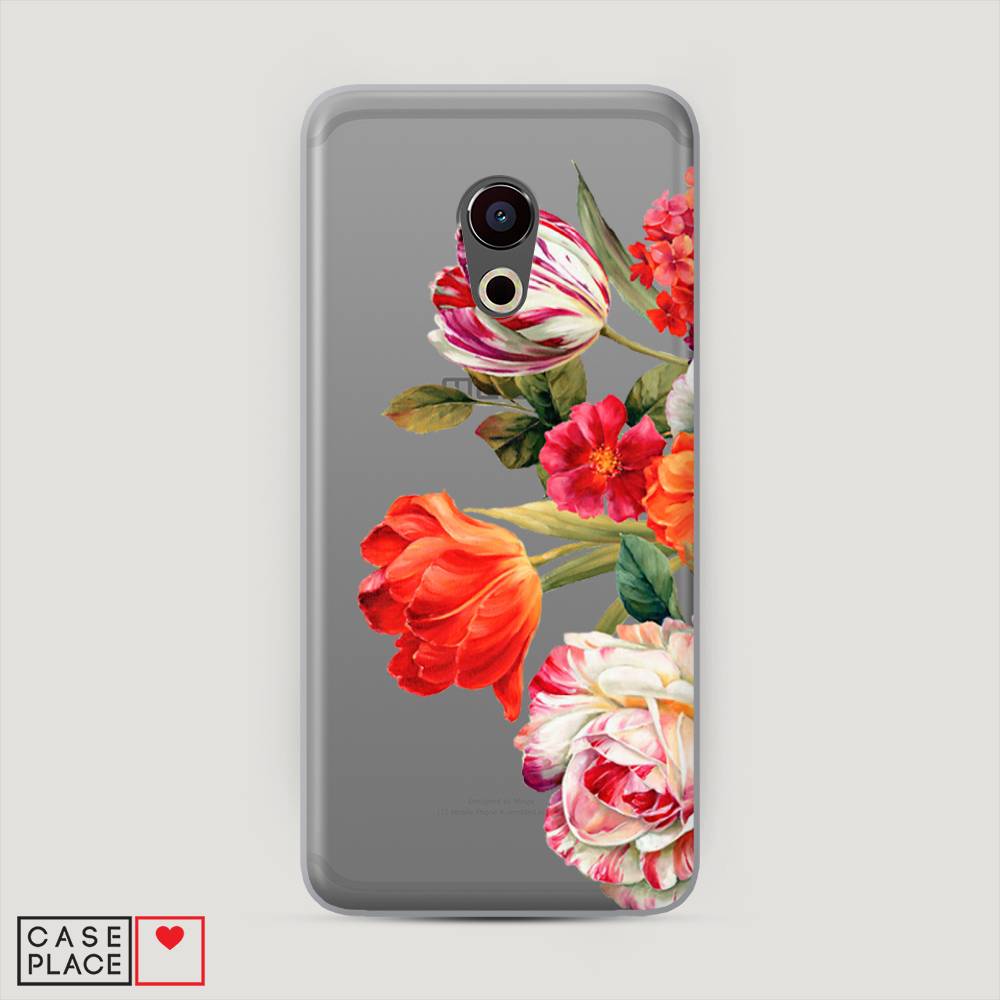 

Чехол Awog "Весенний букет" для Meizu Pro 6