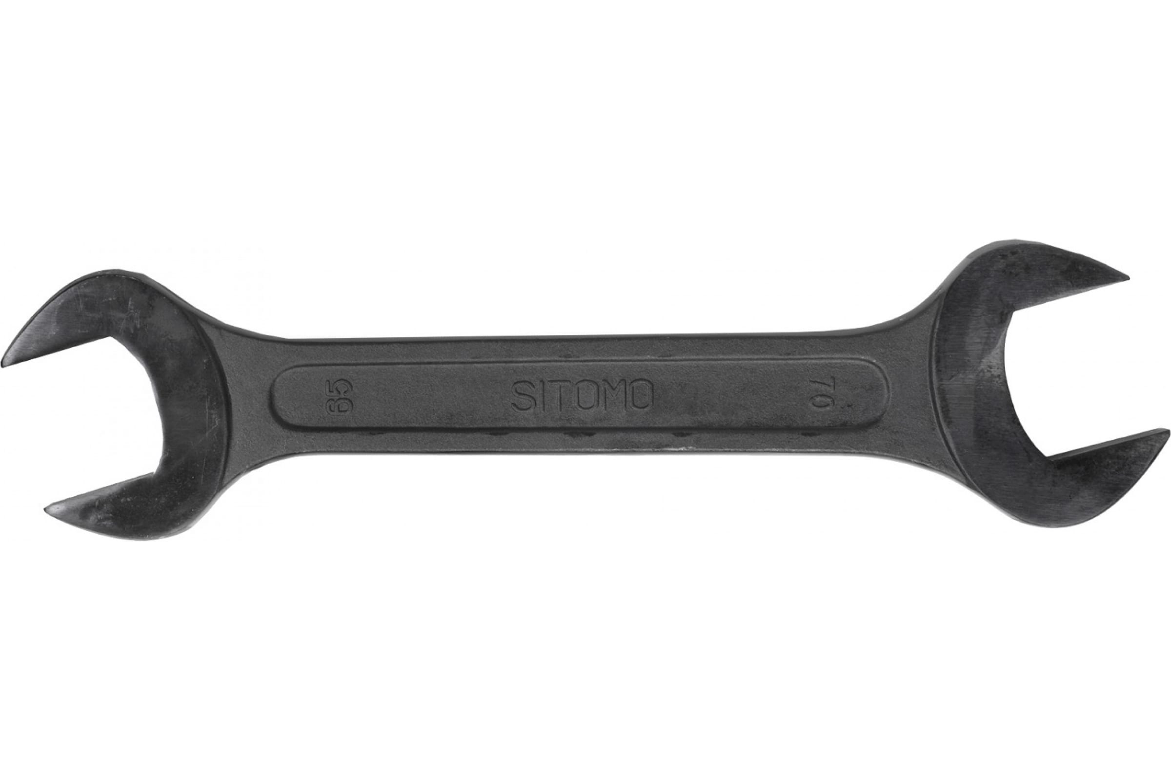 SITOMO Ключ гаечный рожковый двусторонний 65х70 окс. 62780