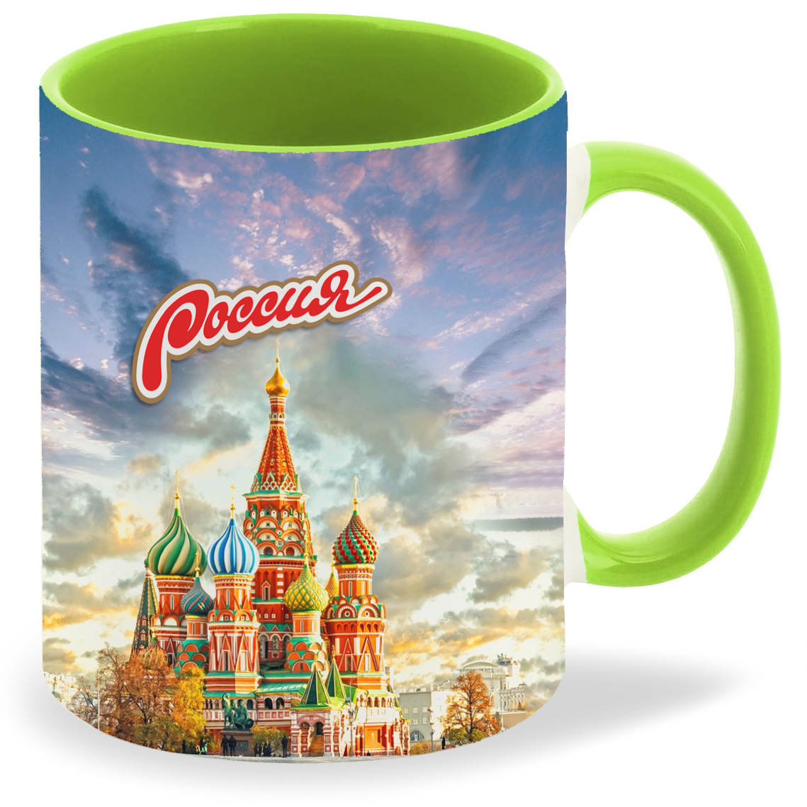 

Кружка CoolPodarok Россия щедрая душа, Россия щедрая душа