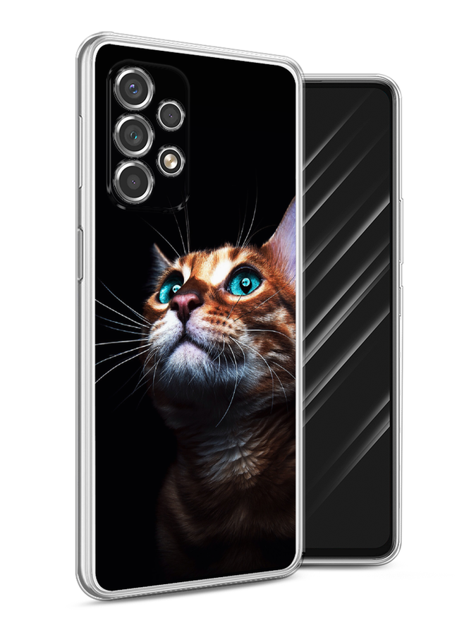 

Чехол Awog на Samsung Galaxy A53 / Самсунг A53 "Мечтательный кот", Коричневый, 2104550-1