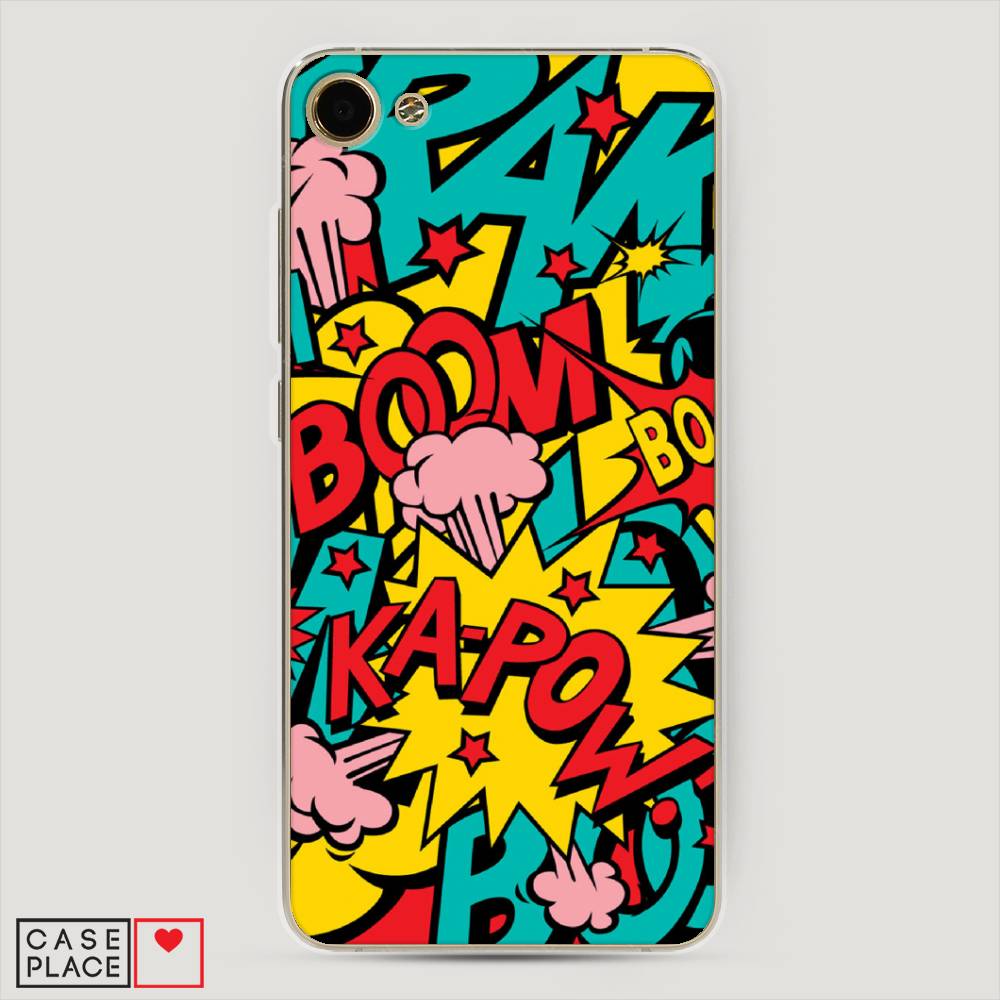 

Чехол Awog на Meizu U10 "Постер pop art", Голубой;желтый;красный, 71250-9