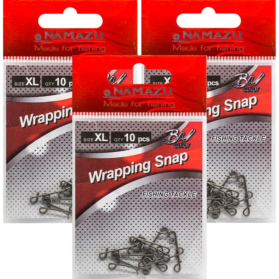 Безузловая застежка Namazu WRAPPING SNAP N-FT-WSXL цв BN р XL test-23 кг 3уп 30 шт 553₽