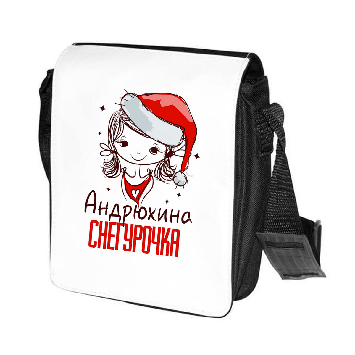 

Сумка женская CoolPodarok CN044835 черно-белый, Черный;белый, CN044835