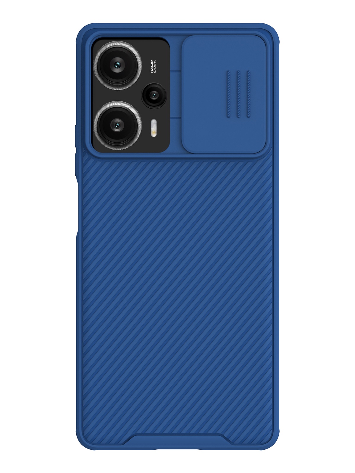 

Чехол Nillkin CamShield Pro для Xiaomi Redmi Note 12 Turbo/Poco F5 со шторкой, синий, CamShield Pro
