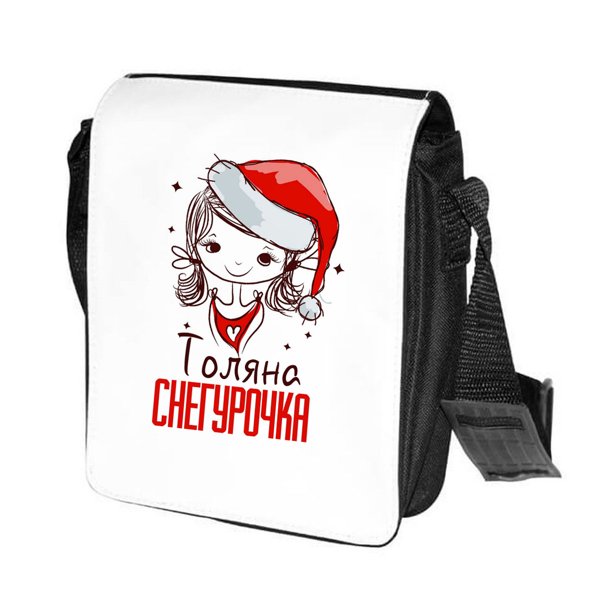 

Сумка женская CoolPodarok CN045094 черно-белый, Черный;белый, CN045094